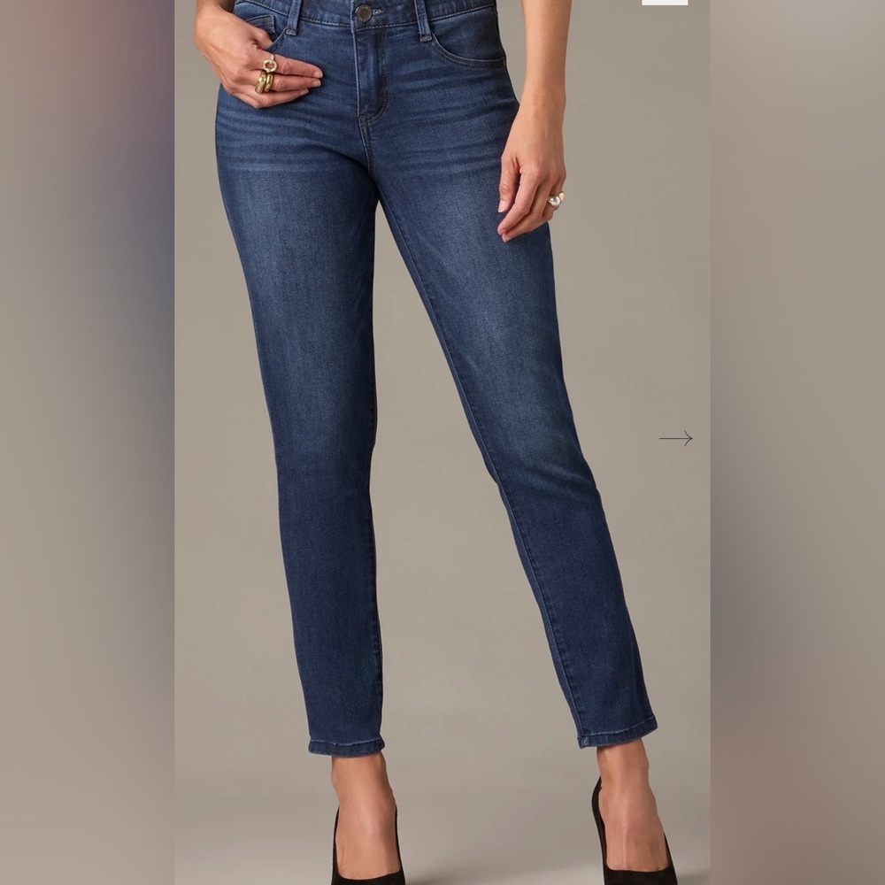 Wit & Wisdom SOPHIE MID-RISE ANKLE SKINNY JEANS